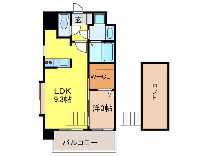 間取り図 プログレッソ高宮