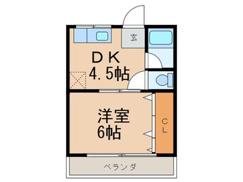 間取図 川崎ビル