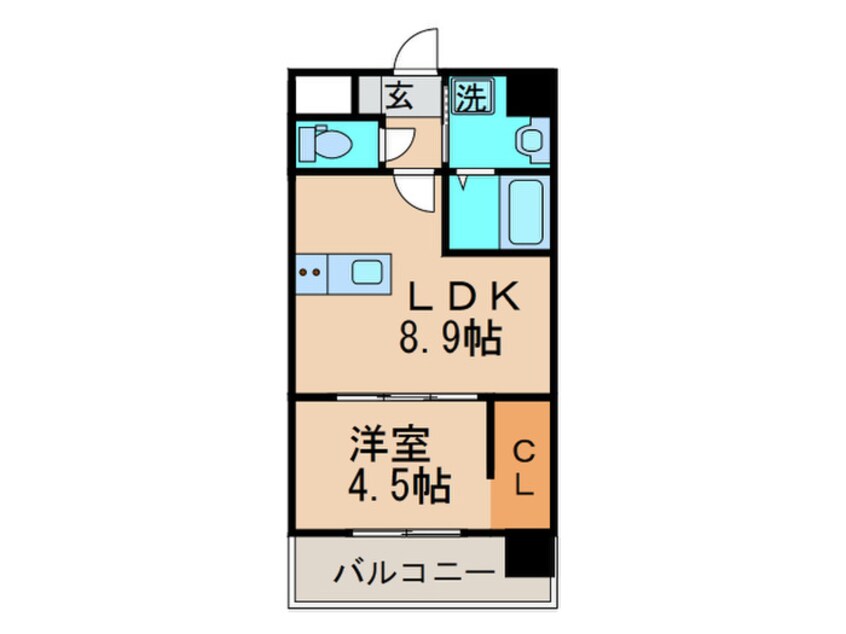 間取図 Ａｐａｒｔｍｅｎｔ3771