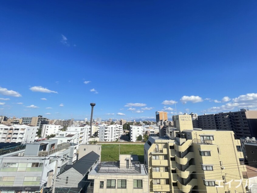 室内からの展望 ジョフラン鳥飼