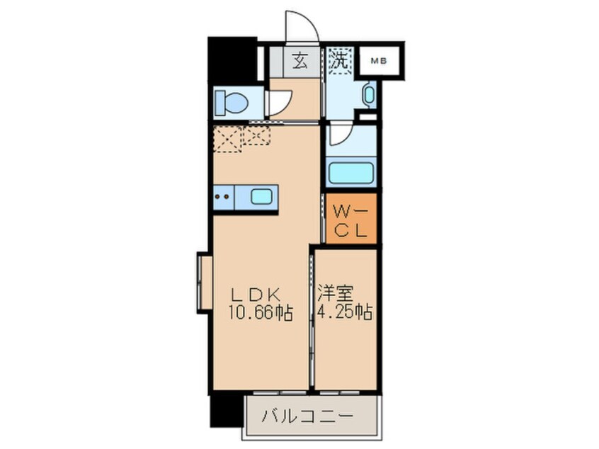 間取図 ウイングス西神原