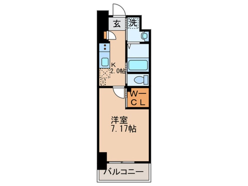 間取図 ウイングス西神原