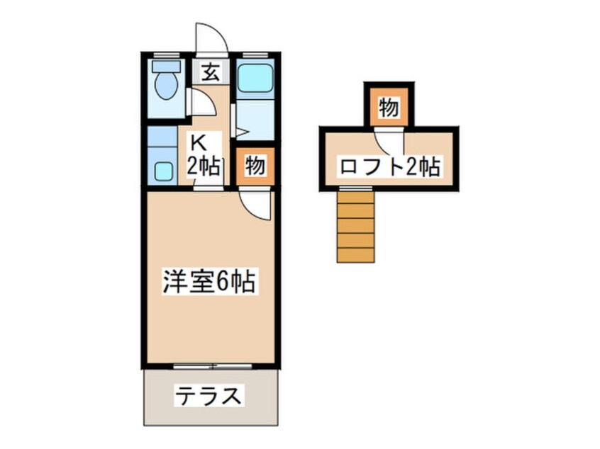 間取図 エル二日市