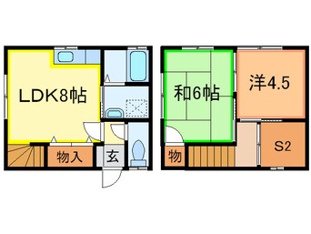 間取図 コーポ中山　Ⅱ