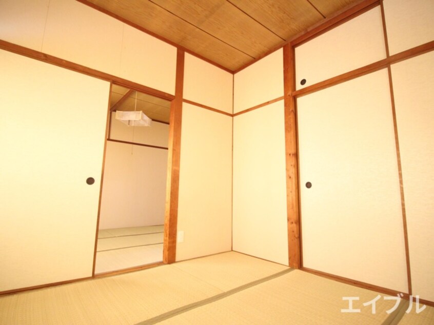 室内からの展望 明玉荘