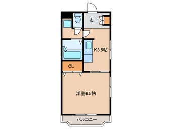 間取図 スカイヒルズM
