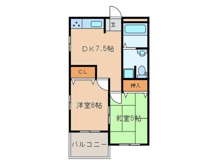 間取り図 セピアハウス遠浦