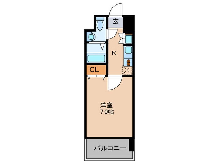 間取り図 サヴォイザティファナ(1104)