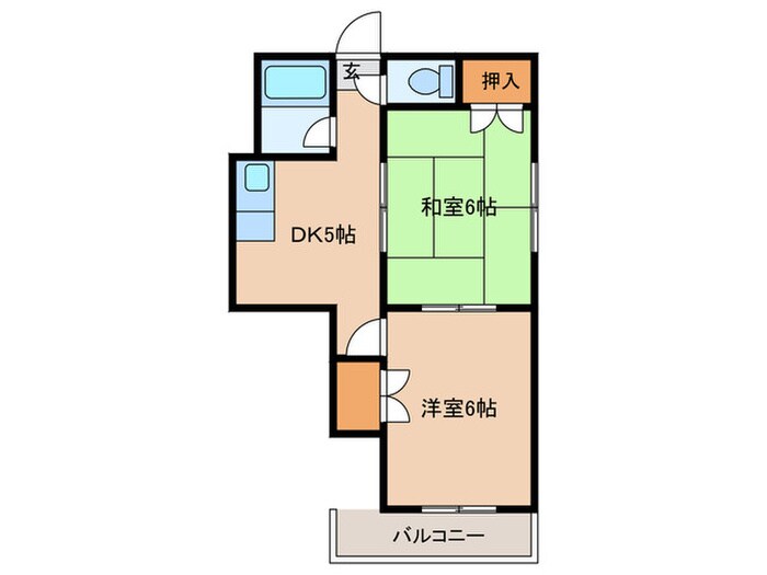 間取り図 ハイツ鳥越