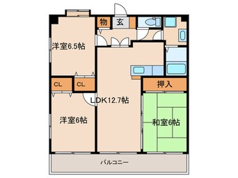 間取図 ロイヤルＭⅡ