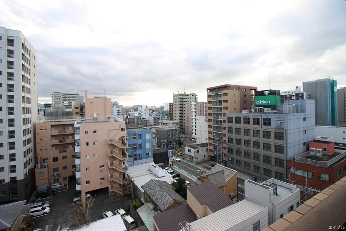 室内からの展望 ハウトン古門戸