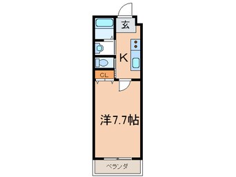 間取図 Live　Flat藤松