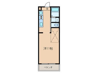 間取図 Live　Flat藤松