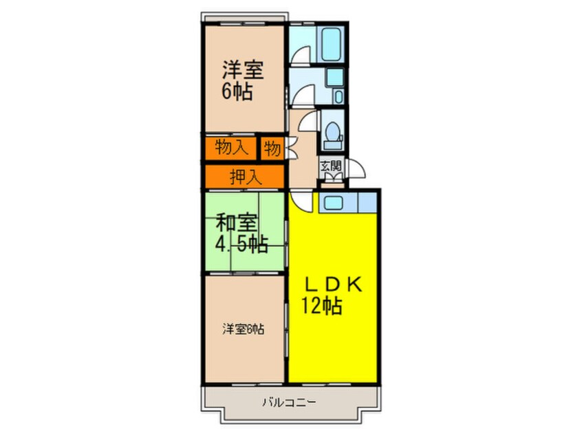 間取図 メゾン・ド・Ｆｕｊｉ