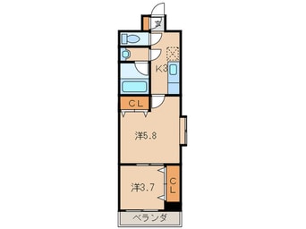 間取図 デザイナープリンセス77