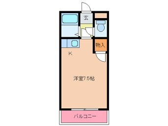 間取図 シャトレ新宮