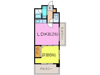 間取図 ラフィーネ小倉