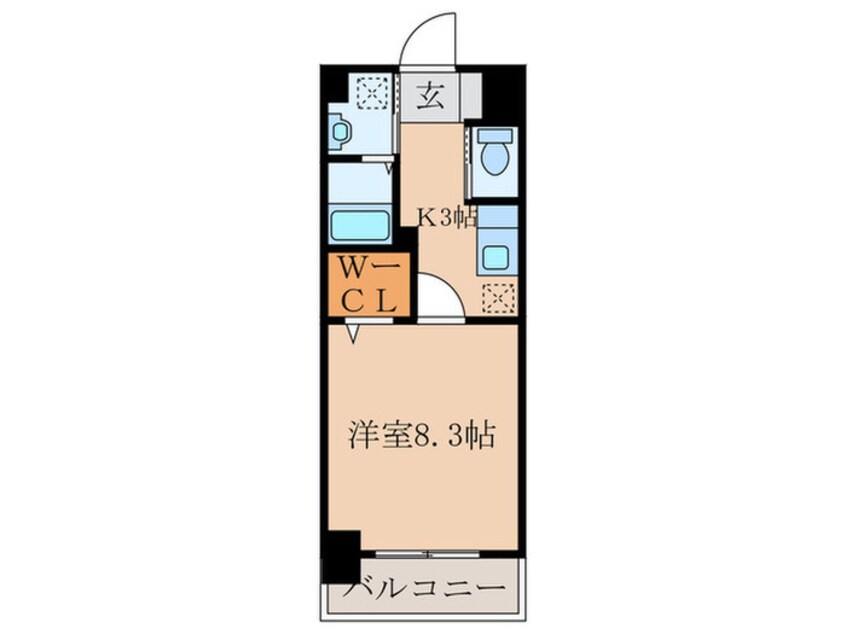 間取図 ウイングス熊手