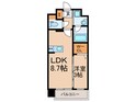 デュオフラッツ平尾の間取図