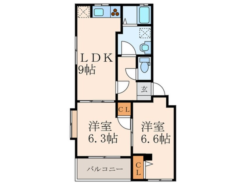 間取図 ナ－セリ－清水