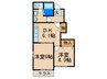 アヴニール遠賀Ｃ 2DKの間取り