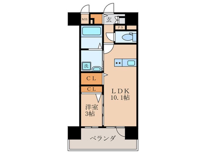 間取り図 LEGEND　KUROSAKI