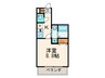 イルマ－レ博多 1Kの間取り