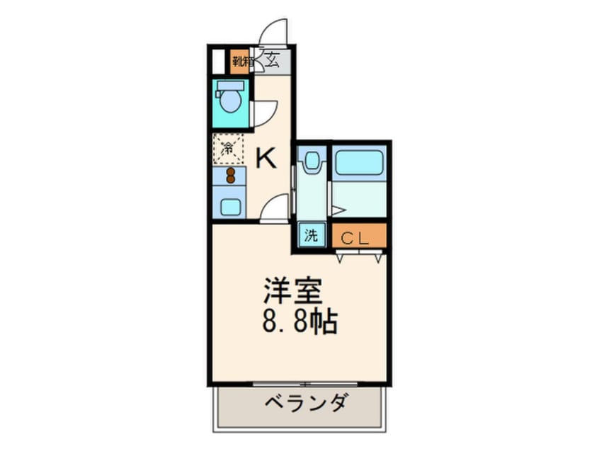 間取図 イルマ－レ博多