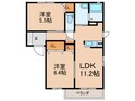 ファンテージ２１ Ａ棟の間取図