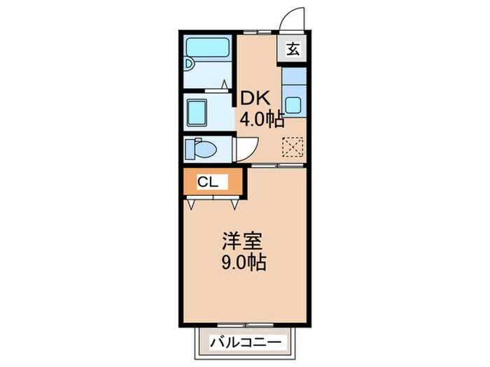 間取り図 パインコ－ト依井Ａ
