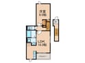 ファミリア長門石の間取図