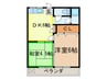狩野アパート 2DKの間取り