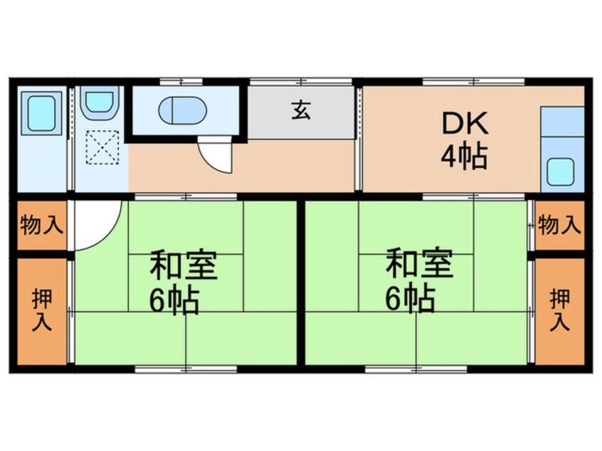 間取図 大谷アパート