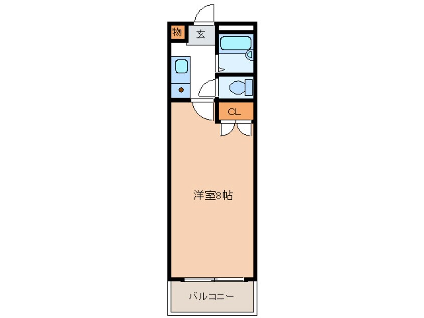 間取図 シャトル高取南
