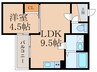 仮)MG　Crecia　 1LDKの間取り
