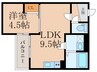 仮)MG　Crecia　 1LDKの間取り
