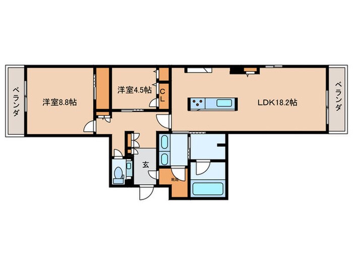 間取り図 プレミアス城西