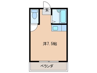 間取図 大産西新マンション