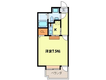 間取図 エステ－トモア白金クロス