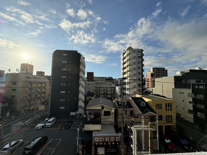 室内からの展望 エステ－トモア白金クロス