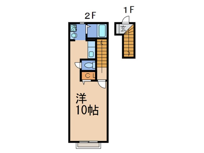 間取り図 シャトレ－ヌⅡ