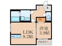 グランレーヴ井尻A棟の間取図