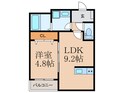 グランレーヴ井尻B棟の間取図