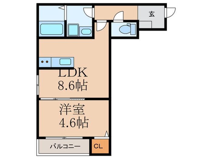 間取り図 グランレーヴ井尻B棟