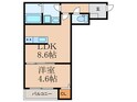 グランレーヴ井尻B棟の間取図
