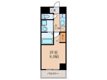 間取図 MDI Prosperare北九州市立大学前