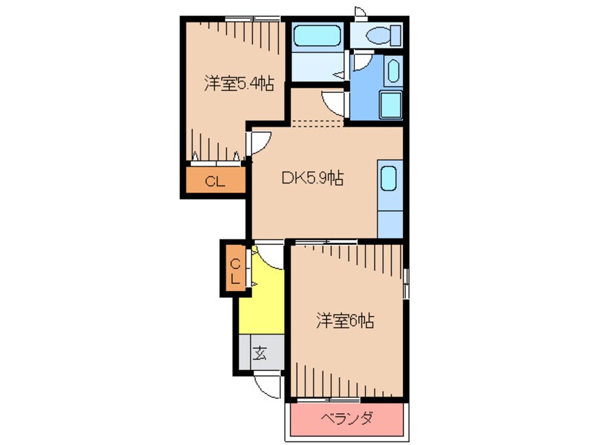 間取図 サンパティーク