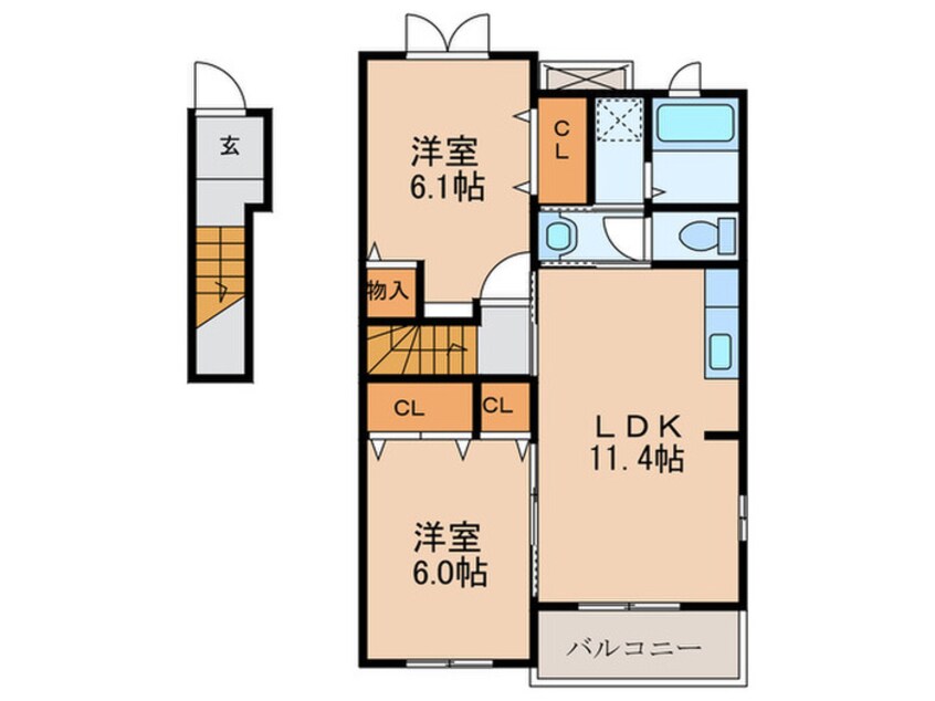 間取図 パストラーレ