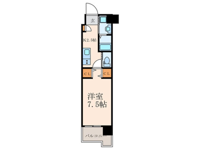 間取図 ウイングス西本町