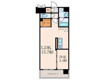 間取図 ウイングス西本町